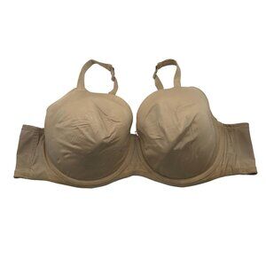 Cacique Lightly Lined Full Coverage Bra Beige 50C